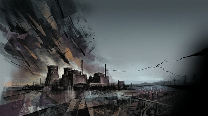 Riesgo nuclear en Zaporiyia tras perder red eléctrica