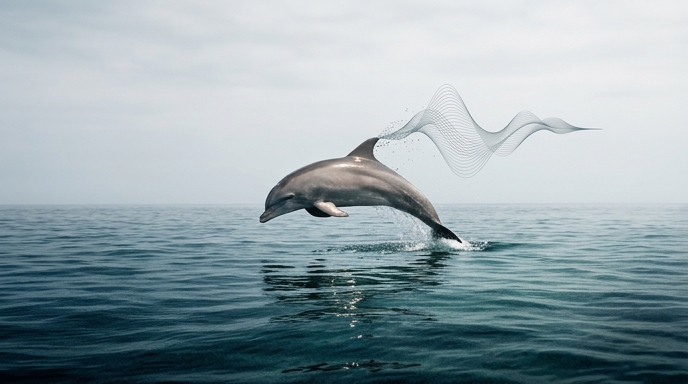 Silbidos de delfines funcionan como palabras y nombres