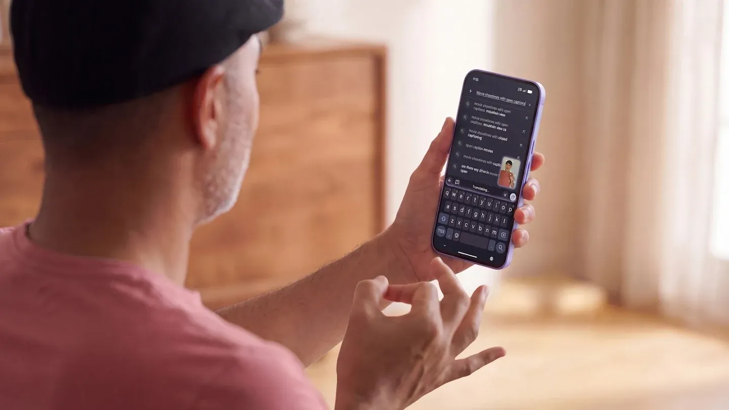 SL2T traduce ASL a texto en el Pixel 11