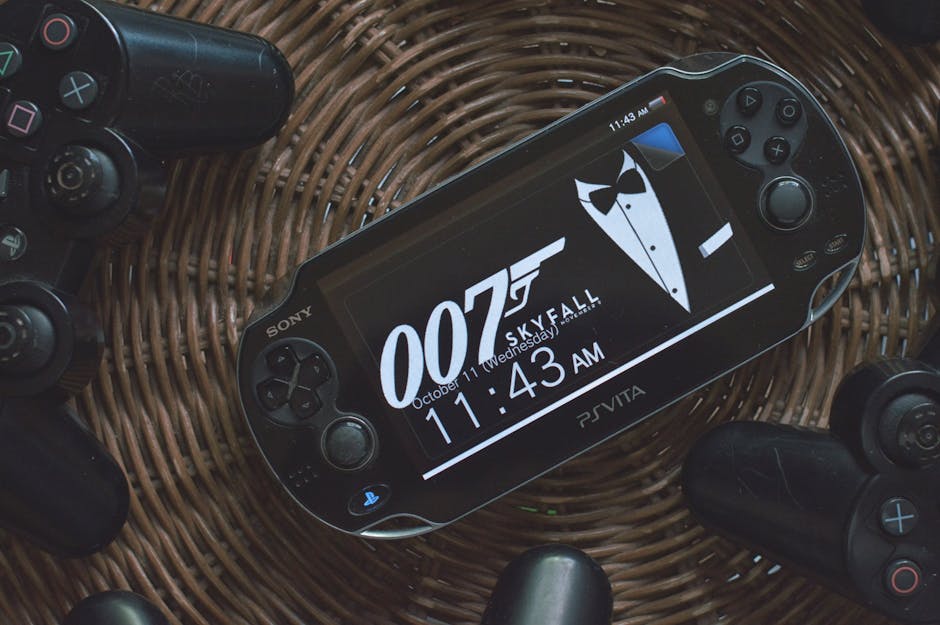 Psvita Negro Con 007 Skyfall Wallpaper