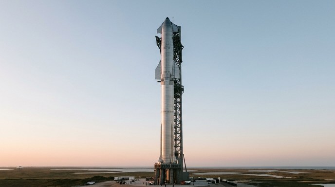 SpaceX programa el primer vuelo del Starship V3 para abril