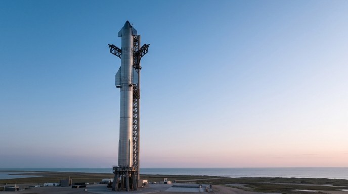 SpaceX retrasa el debut de Starship V3 hasta abril