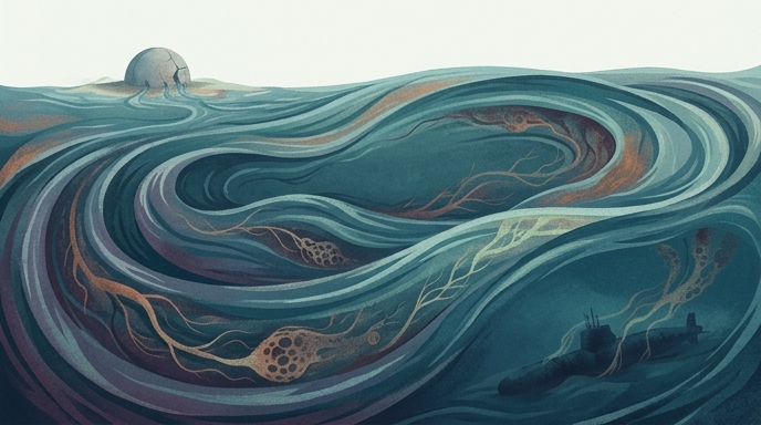 Submarino soviético hundido y domo nuclear filtran radiación al océano