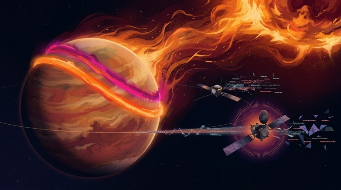 Tormenta solar inunda Marte con cifra récord de radiación en 2024