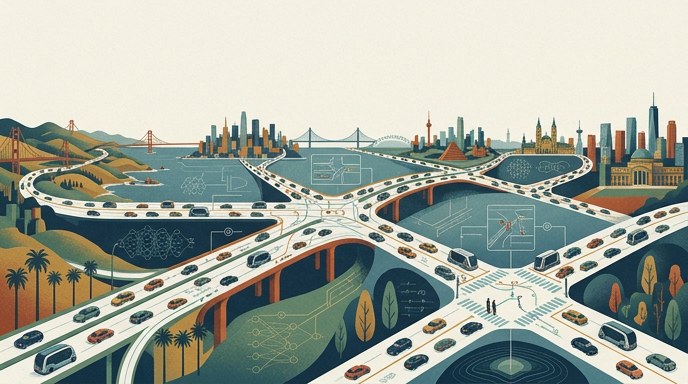 Uber y NVIDIA lanzarán robotaxis en 28 ciudades para 2028