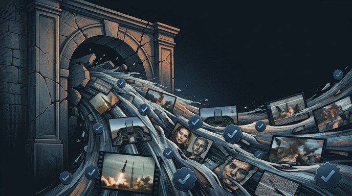 X colapsa con videos falsos tras ataque a Irán; cuentas azules lucran